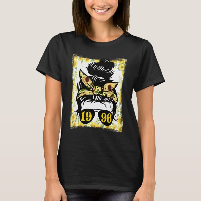 Solros Mamma, född 1996,  dagsvatt T Shirt (Framsida)