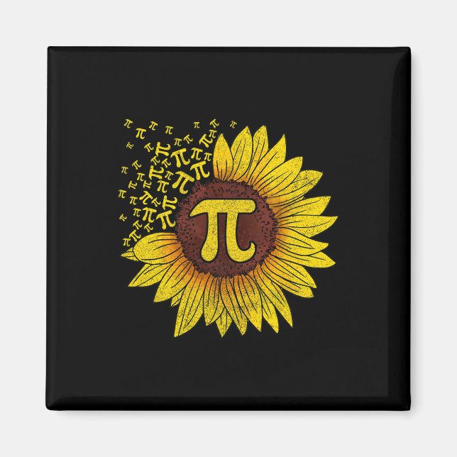 Solros Math Nerd Tröja för lärare Magnet (Framsidan)