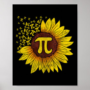 Solros Math Nerd Tröja för lärare Poster