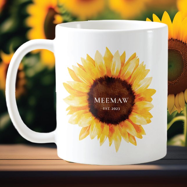 Solros MeeMaw Kaffemugg (Skapare uppladdad)