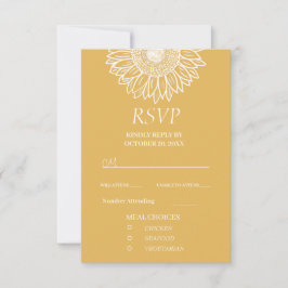 Solros Modern Trädgård Blommig OSA Kort