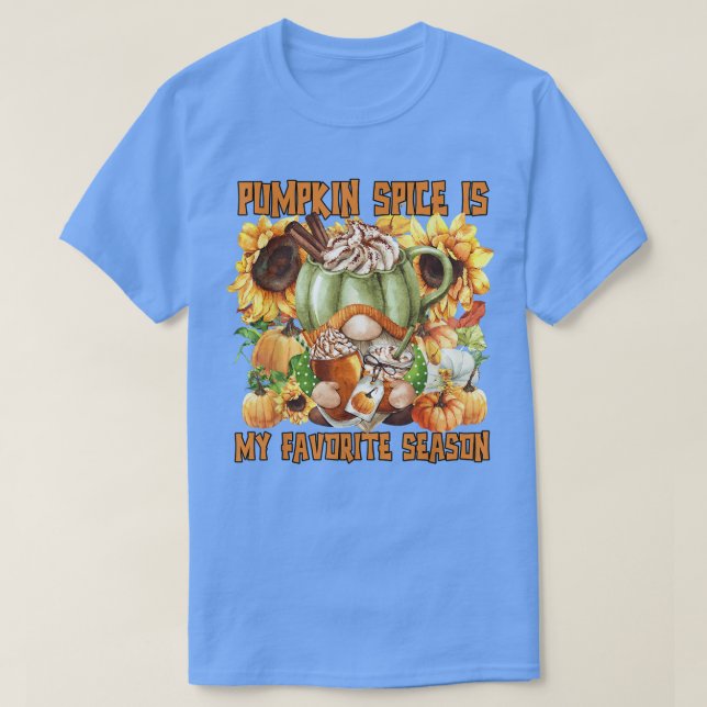 Solros Mönster för Älskare Funny Thanksgiv från hö T Shirt (Design framsida)