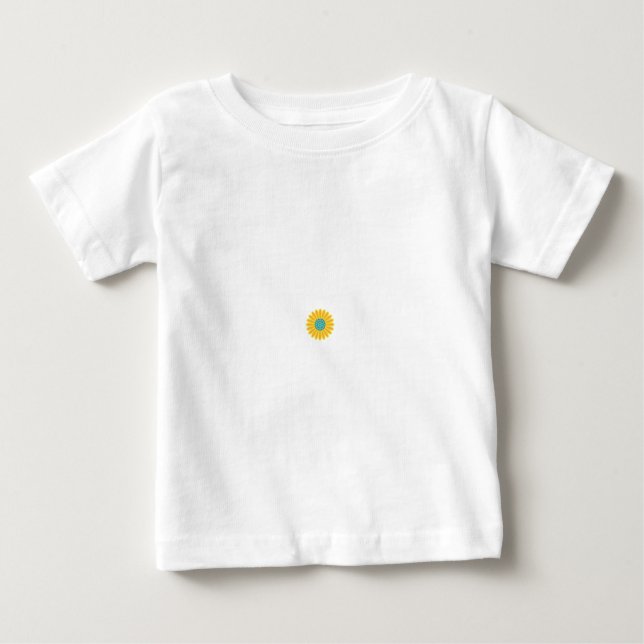 Solros Mönster | Vibrant sommardesign för Blommigt T Shirt (Framsida)