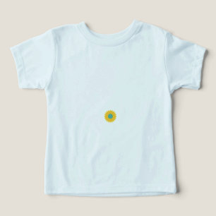 Solros Mönster Vibrant sommardesign för Blommigt T Shirt