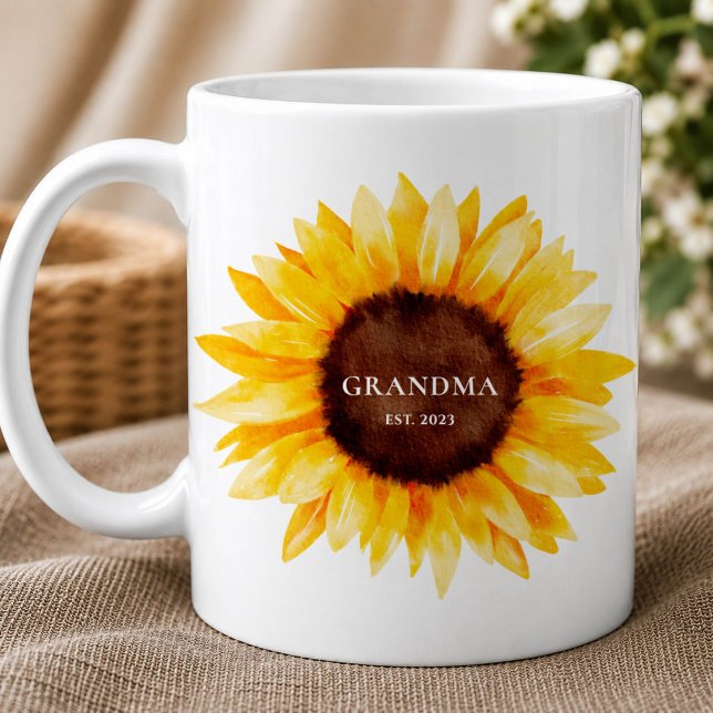 Solros Mormor Mugg | Mormor Present (Skapare uppladdad)