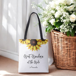 Solros Mormor till Bruden  Tygkasse
