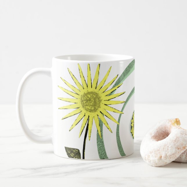 Solros Mugg (Med munk)