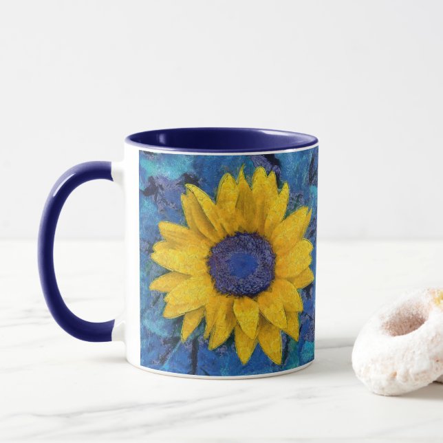Solros Mugg (Med munk)