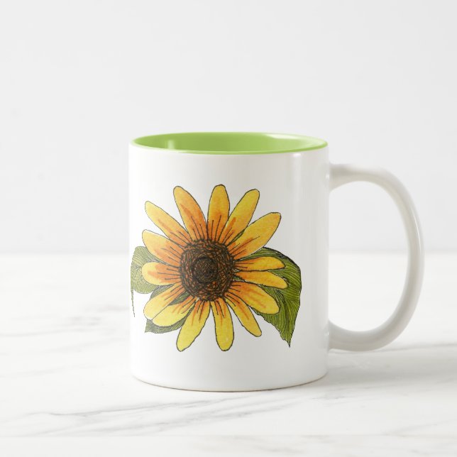 Solros mugg (Höger)