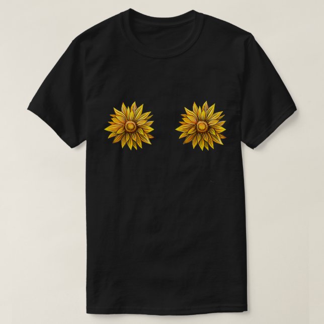 Solros Nipples  T Shirt (Design framsida)