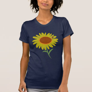Solros & nyckelpiga tee shirt