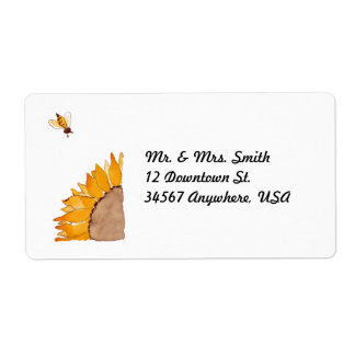 Solros och Bee Fraktsedel