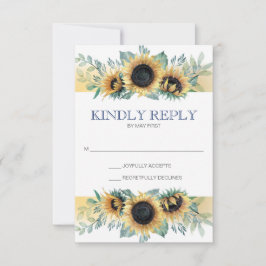 Solros och Bröllop OSA av marin solros