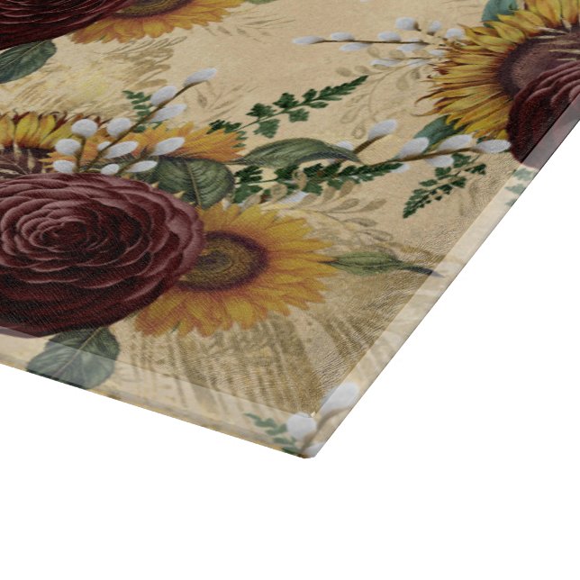 Solros och Ranunculus (Hörn)