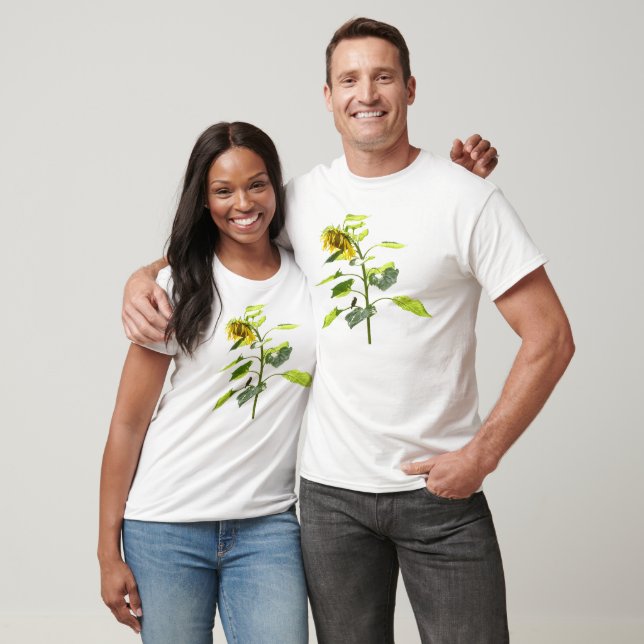 Solros och Sparrow T Shirt (Unisex)