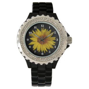 Solros på Black Watch Armbandsur