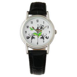 Solros Panda Bears Armbandsur