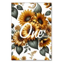 Solros Patch Bordsnummer