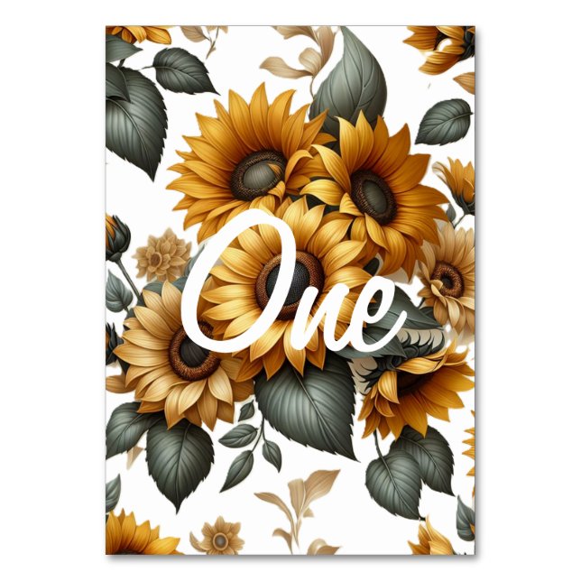 Solros Patch Bordsnummer (Framsidan)