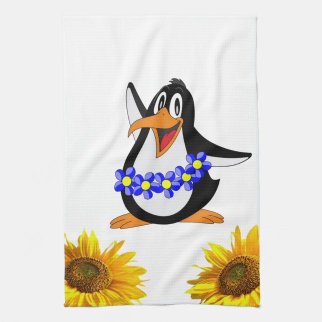 Solros Penguin Kitchen Towel Kökshandduk (Vertikal)