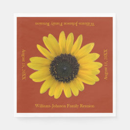 Solros Personlig Red Event Pappersservett