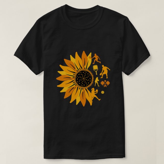 Solros Pickleball T Shirt (Design framsida)