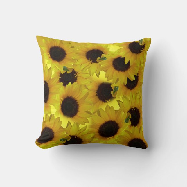 Solros Pillows Sunny Solros Pillows & Decor Kudde (Framsida)