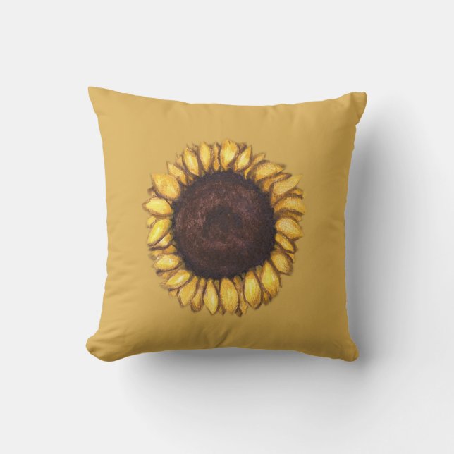 Solros Pillows Sunny Solros Pillows & Decor Kudde (Framsida)