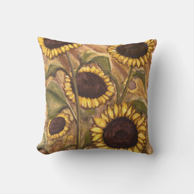 Solros Pillows Sunny Solros Pillows & Decor Kudde (Framsida)