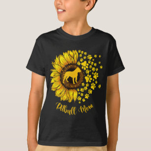 Solros Pitbull Mamma Hund älskare T Shirt