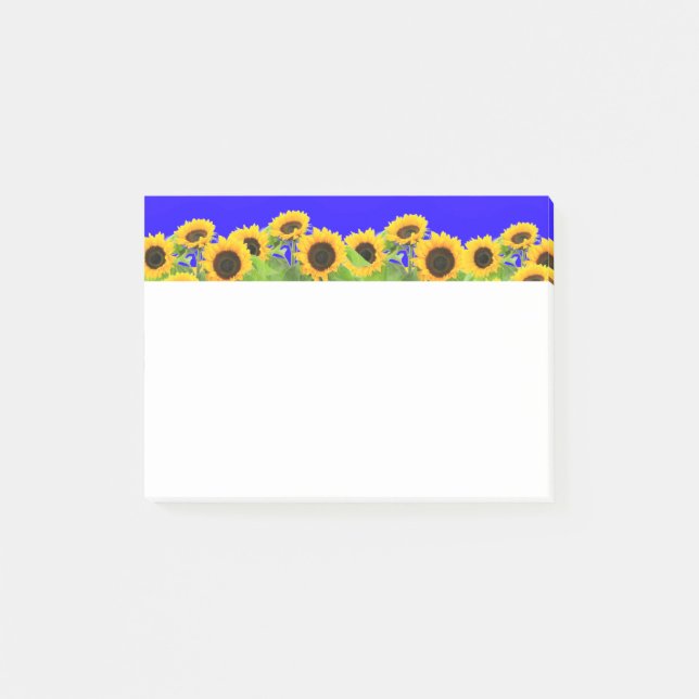 Solros Post-it-lappar Post-it Block (Framsida)