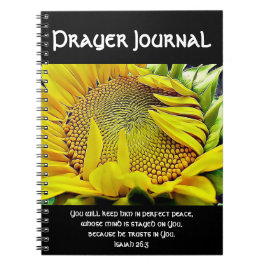 Solros Prayer Journal Anteckningsbok