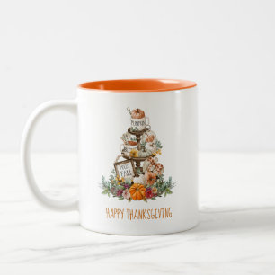 Solros Pumpkin Tiered Tray Höst Två-Tonad Mugg
