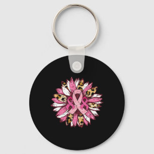 Solros Rosa Breast Cancer Awareness Women Warri Nyckelring