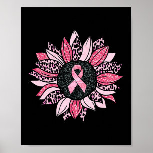 Solros Rosa Breast Cancer Awareness Women Warri Poster