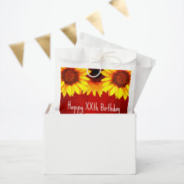 Solros Rustic Wood Birthday