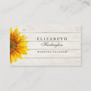 Solros. Rustiska blommor. Blommigtens professionel Visitkort
