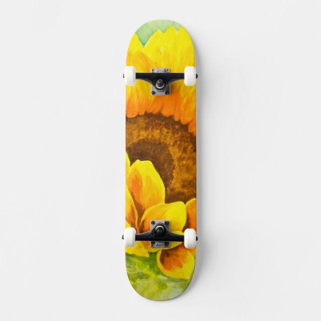 Solros Skateboard Bräda 21,5 Cm (Framsida)