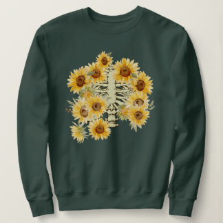 Solros Skeleton Plant Sweatshirt T Shirt