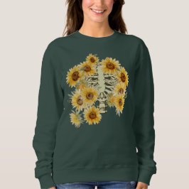 Solros Skeleton Plant Sweatshirt T Shirt