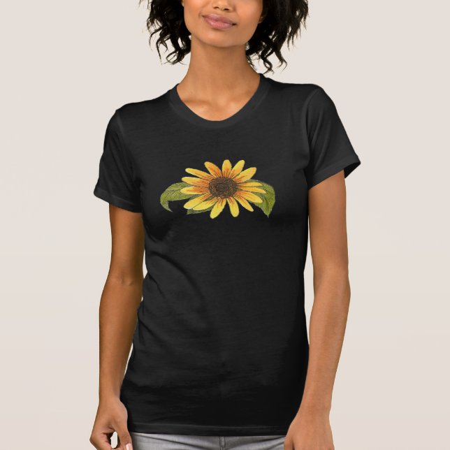 Solros skjorta tee shirt (Framsida)