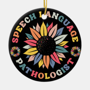 Solros SLP Tal Spatolog Gift Julgransprydnad Keramik