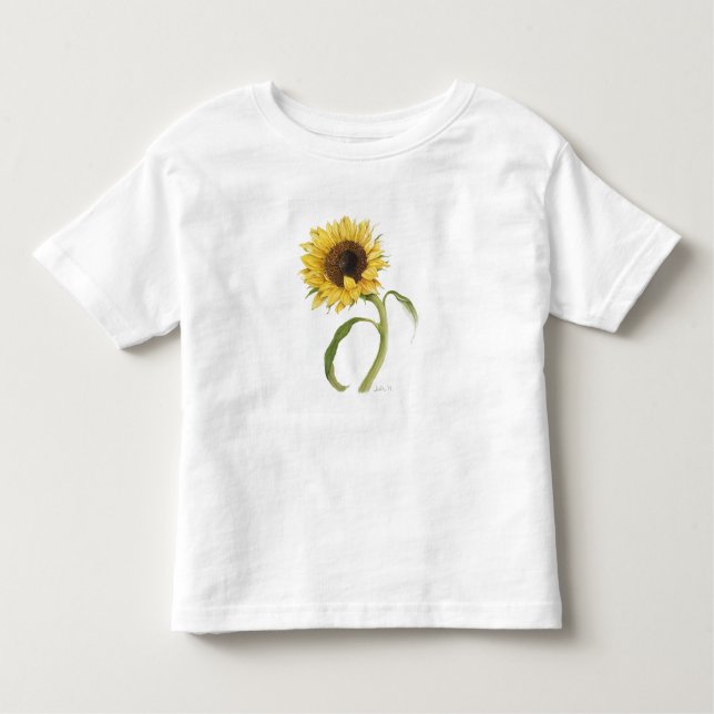 Solros Småbarn TShirt T Shirt (Framsida)