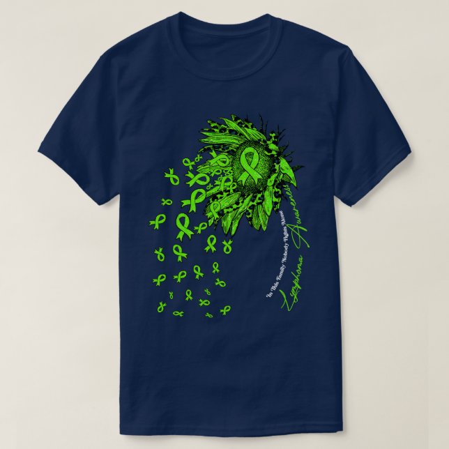 Solros som ingen kämpar mot ensam t shirt (Design framsida)