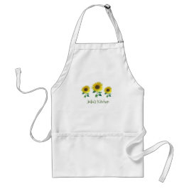 Solros som ska personifieras eller skräddarsy förkläde