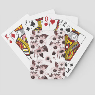 Solros spelkortlek spel kort