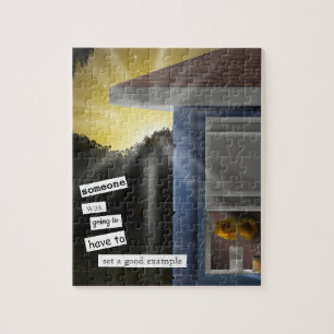 Solros Sunrise Puzzle by Sara Motolanez Pussel