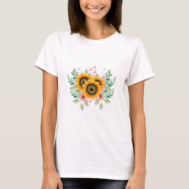 Solros T Shirt (Framsida)