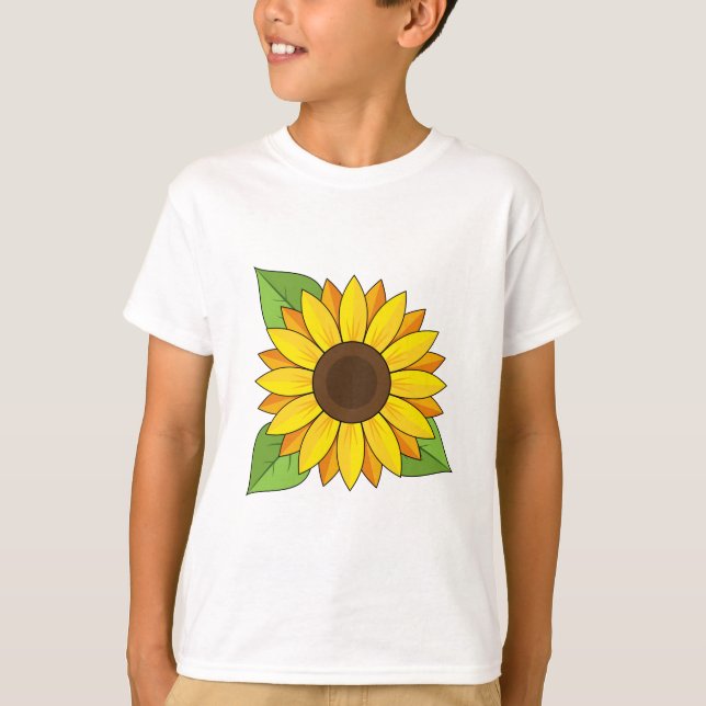 Solros T Shirt (Framsida)