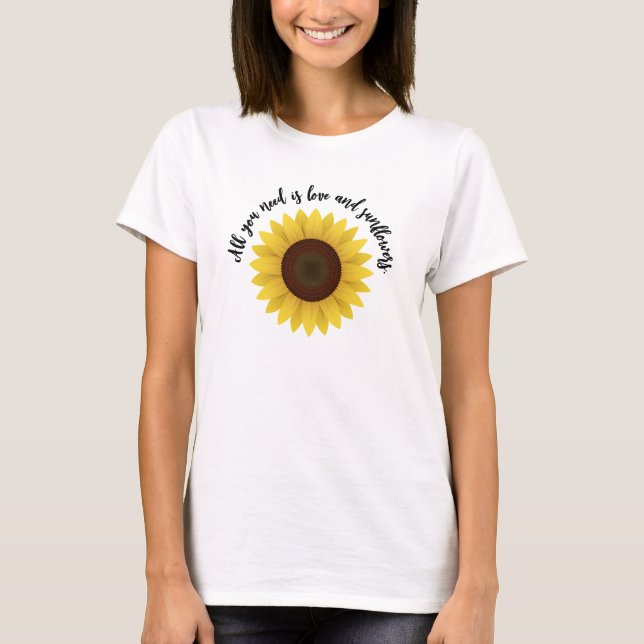 Solros T Shirt (Framsida)